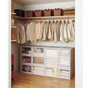 日本衣柜收纳 日本收纳达人收纳方法 如何整理衣柜