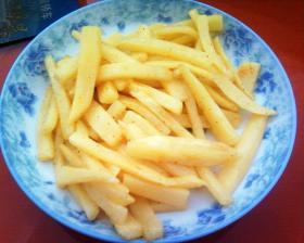 家庭炸薯条 家庭简单版——炸薯条