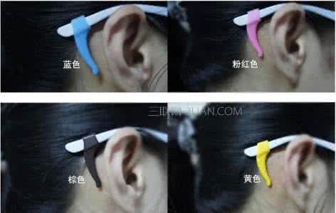 眼镜防滑套正确的图 眼镜防滑套怎么用