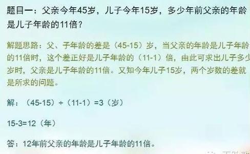 小升初数学应用题 小升初精华应用题汇总，不考高分算我输，家长们码起来！