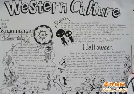 万圣节英语手抄报内容 西方文化手抄报 万圣节手抄报内容中文