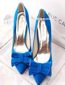 蝴蝶结单鞋 超人气单鞋 搭配最IN的蝴蝶结