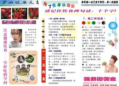 社区健康教育宣传资料 健康教育宣传资料 社区健康教育宣传资料_健康教育宣传资料