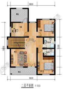 农村自建车库效果图 农村自建新房，3层280㎡带车库，全图+预算