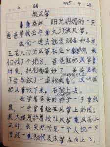 放风筝的作文100字 作文放风筝的快乐800字 放风筝作文800字