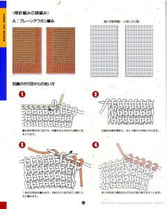 阿富汗钩针针法大全 突尼斯钩针----日文阿富汗针基础