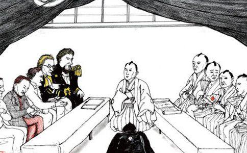签订二十一条的影响 神奈川条约签订经过 神奈川条约的影响