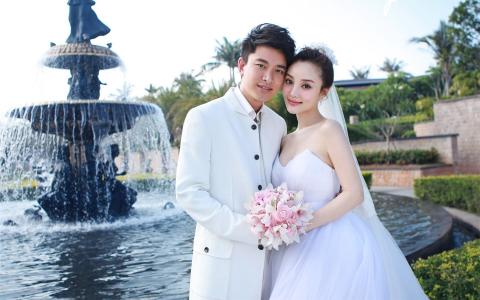 李小璐的婚纱照 李小璐唯美婚纱