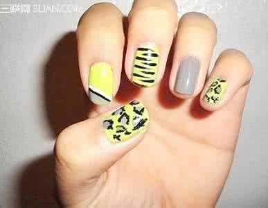 粗手指适合的美甲图片 6款2013最新美甲图片 让你的手指游走在时尚的最顶端