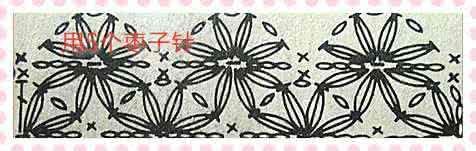 钩针韩版帽子 韩版扇形花钩针帽