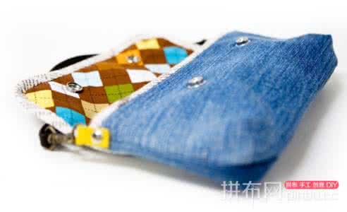 牛仔裤纽扣怎么拆 牛仔裤改造成糖果纽扣甜美小包