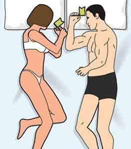 情侣睡姿 情侣睡姿,透露你们想不想开战