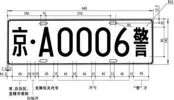 机动车号牌管理规定 中华人民共和国机动车号牌