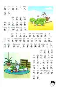 小学语文一年级下册 人教版一年级语文下册 人教版(新)小学语文一年级下册《小白兔和小灰兔》教学设计