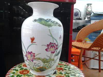 陶瓷花瓶做旧 旧物利用自制龟裂纹陶瓷花瓶