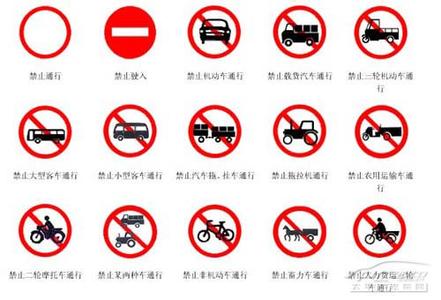 道路交通信号实景图解 一张图让你了解交通信号