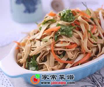 东北拌干豆腐的做法 凉拌干豆腐的做法