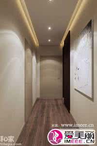 过道玄关装修效果图 这才叫玄关，很多家的只能叫过道儿