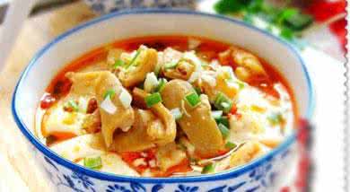 豆花肥肠 特色小吃 肥肠豆花