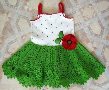 钩针编织小女孩裙子 钩针编织----若干小女孩的裙子