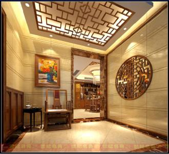 玄关地面装修效果图 玄关宝地装修有诀窍