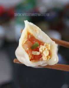 西红柿水饺如何调馅子 西红柿鸡蛋馅水饺--如何让番茄馅饺子干爽不出汤