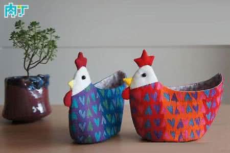 布艺手工家居收纳制作 自制桌面收纳盒图解 手工DIY布艺收纳盒的做法