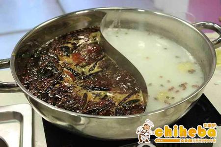 重庆火锅舌尖上的中国 重庆火锅汤卤的调制