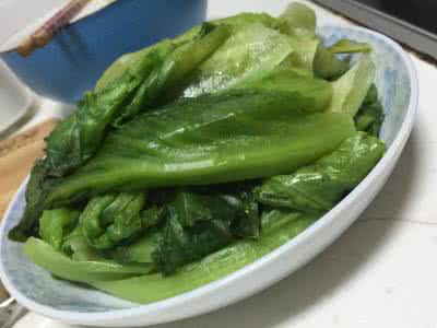 蚝油生菜的做法 蚝油生菜（粤菜 图解）