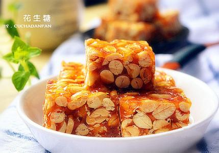家庭自制花生糖 自制花生糖