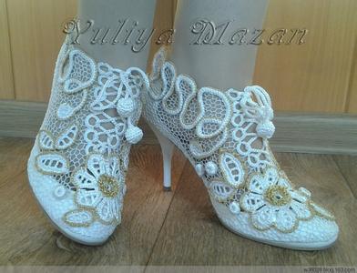 钩针编织宝宝鞋视频 钩织乐趣----钩针鞋