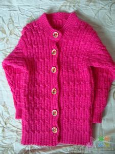 方格笔记本记录实例图 棒针模式----“凹凸方格”及实例长款开衫