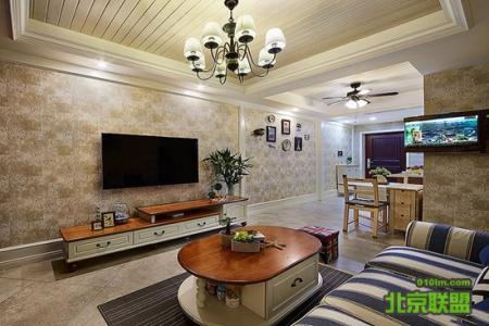 地中海美式混搭 80后小夫妻装修，地中海美式混搭