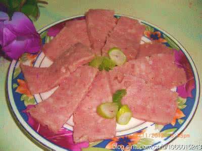 自制健康午餐肉 自制健康安全午餐肉