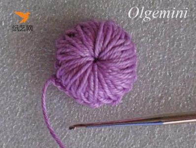 手工钩针编织拖鞋教程 钩针怎么用？手工钩针编织葡萄制作教程图解