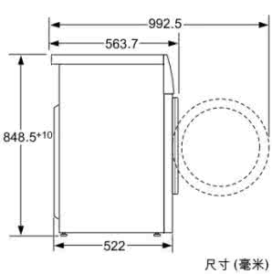 滚筒洗衣机尺寸规格 滚筒洗衣机尺寸规格 洗衣机尺寸规格大全