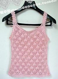 钩织背心 钩钩织织----日版各式毛背心