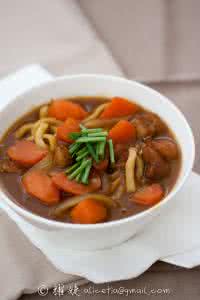 咖喱鸡肉 快手、暖胃还营养的鸡肉咖喱粗面