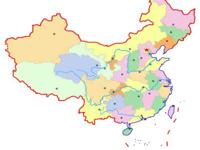 吃货眼里的中国地图 地图里的中国