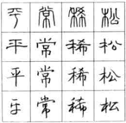 某校开展汉字造型秀 ** 高惠敏 《汉字造型揭秘》