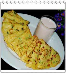 特色饼类小吃 家常美食--鸡蛋饼