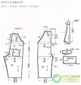 儿童背带裤纸样 创意手工----儿童背带裤纸样