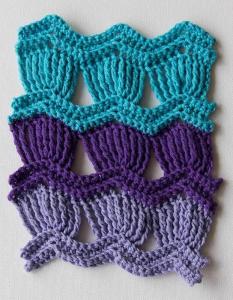 拼花毯子钩针图解教程 钩针教程----舒适温暖的毯子