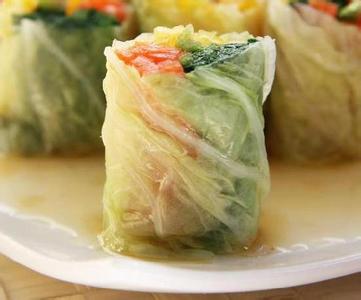 碧玉白菜卷 碧玉白菜卷--清爽减脂菜