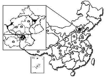 中国地理核心填图10套练习之七：交通商贸和旅游