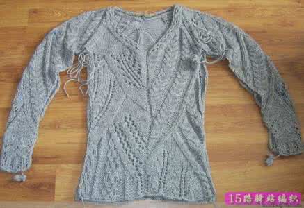 从下往上直插肩毛衣 转载：插肩毛衣径的花样图解！