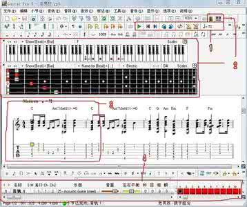 guitar pro教程 guitar pro 6使用教程 Guitar Pro3.0的使用说明