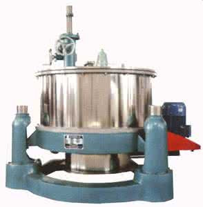 平板刮刀卸料离心机 SG三足式手动刮刀下卸料离心机