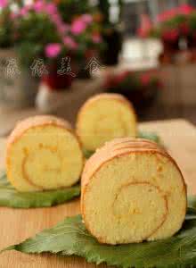 菠萝戚风蛋糕 菠萝戚风蛋糕卷