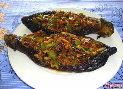 烤茄子微波炉做法 绝味茄子